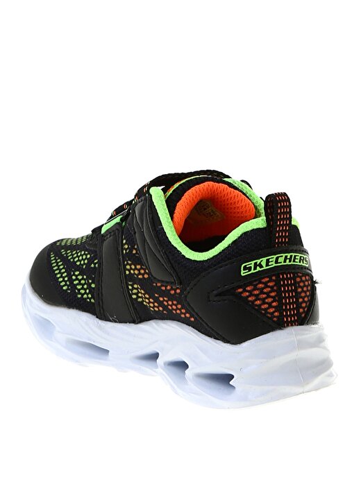 Skechers 400031N Vortex Siyah - Yeşil Erkek Çocuk Yürüyüş Ayakkabısı 2