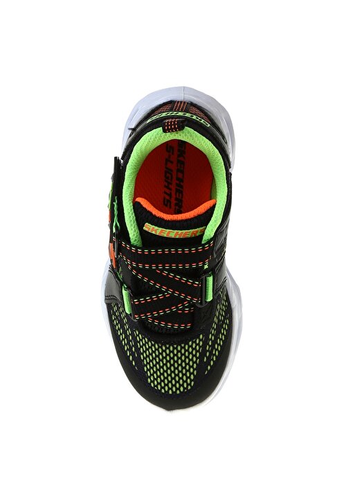 Skechers 400031N Vortex Siyah - Yeşil Erkek Çocuk Yürüyüş Ayakkabısı 4