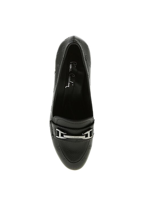 Pierre Cardin Koyu Siyah Kadın Topuklu Ayakkabı 4