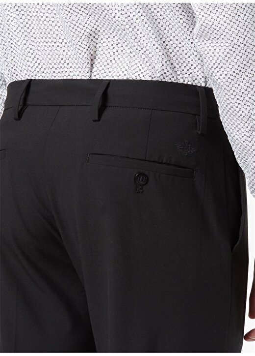 Dockers Orta Bel Dar Kalıp Erkek Siyah Pantolon 4