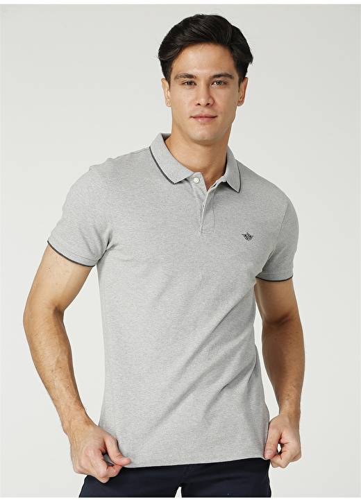 Dockers Erkek Beyaz Polo Yaka T-Shirt 1