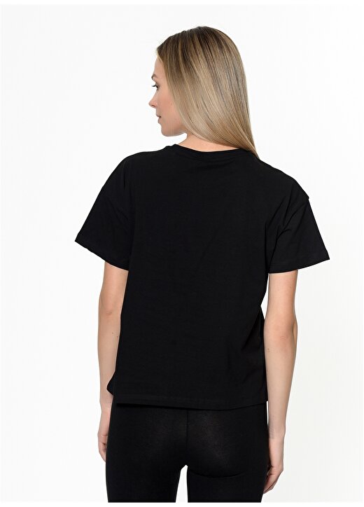 Hummel ALAZNE T-SHIRT S/S TEE Siyah Kadın T-Shirt 910951-2001 3