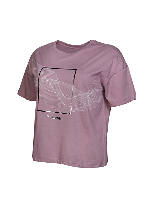 Hummel DIGNA T-SHIRT S/S TEE Mor Kadın T-Shirt 910969-3326 1