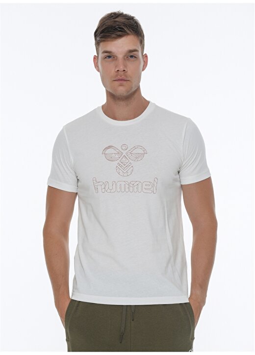 Hummel JOSIP Beyaz Erkek T-Shirt 910987-9003 1