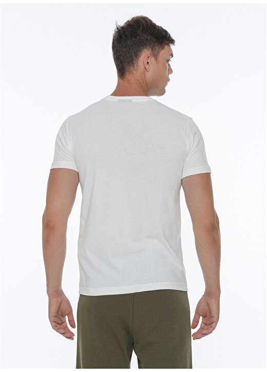 Hummel JOSIP Beyaz Erkek T-Shirt 910987-9003 2