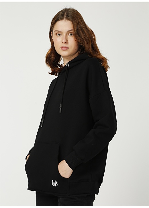 Loft LF 2024837 Black Sweatshirt 3