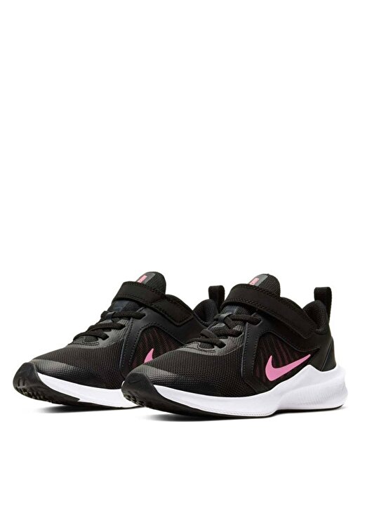 Nike CJ2067-002 DOWNSHIFTER 10 Siyah Çocuk Yürüyüş Ayakkabısı 2