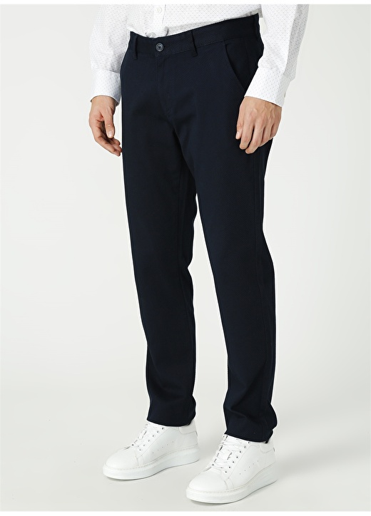 Pierre Cardin Slim Fit Lacivert Erkek Pantolon 3