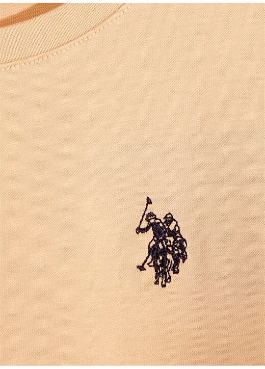 U.S. Polo Assn. Düz Krem Erkek Çocuk Sweatshirt 3