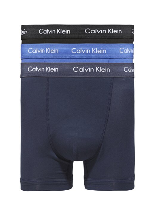 Calvin Klein Çok Renkli Erkek Boxer 0000U2662G 3P TRUN 1