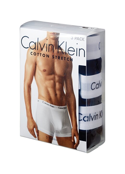 Calvin Klein Çok Renkli Erkek Boxer 0000U2662G 3P TRUN 2
