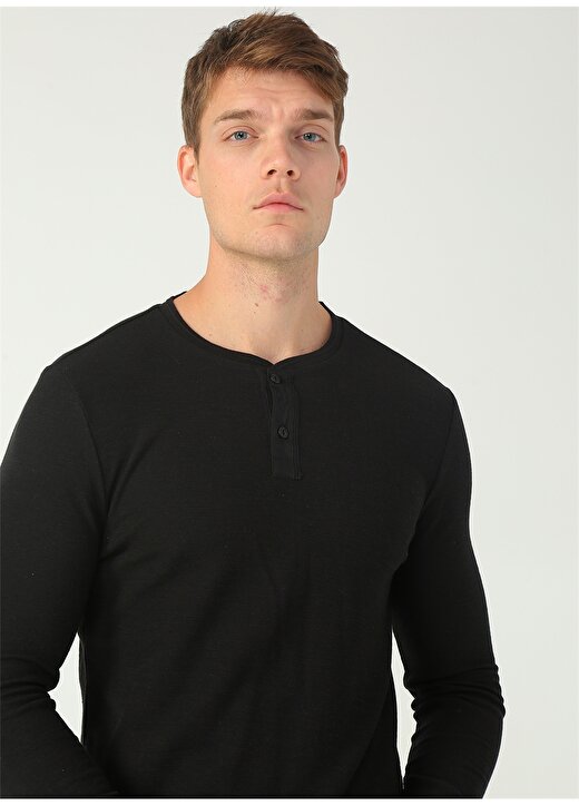 Loft LF 2012263 Siyah T-Shirt 1