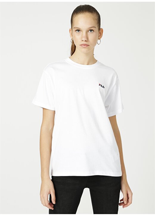 Fila Beyaz T-Shirt 3
