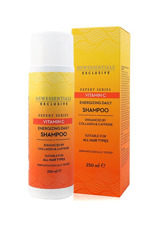 New Essentials 250 Ml C Vitamini Canlandırıcı Günlük Saç Bakım Şampuanı 1