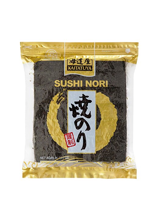 Kaitatuya Sushi Nori (Gold) 50 Adet Yaprak Yosun 3