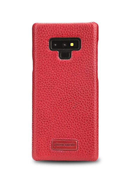 Pierre Cardin PCS-S05 Galaxy Note 9 Bordo Klasik Deri Arka Kapak Telefon Aksesuarı 4