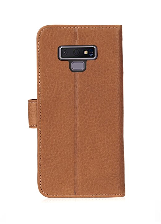 Pierre Cardin PCS-P08 Galaxy Note 9 Taba Deri Kapaklı Kılıf Telefon Aksesuarı 2