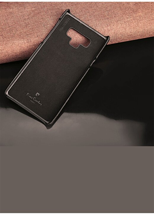 Pierre Cardin PCS-S05 Galaxy Note 9 Siyah Klasik Deri Arka Kapak Telefon Aksesuarı 4