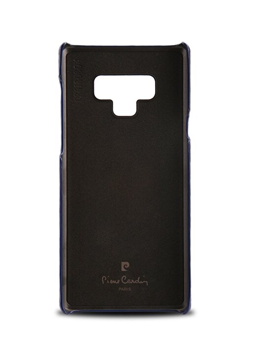 Pierre Cardin PCS-S05 Galaxy Note 9 Lacivert Klasik Deri Arka Kapak Telefon Aksesuarı 3