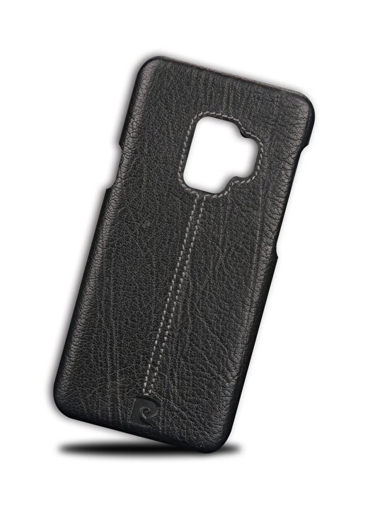Pierre Cardin PCL-P03 Galaxy S9 Siyah Klasik Deri Arka Kapak Telefon Aksesuarı 1