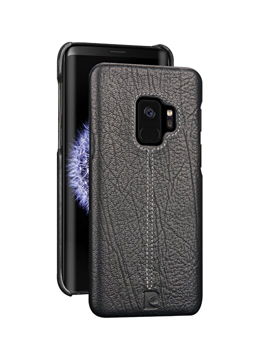 Pierre Cardin PCL-P03 Galaxy S9 Siyah Klasik Deri Arka Kapak Telefon Aksesuarı 4