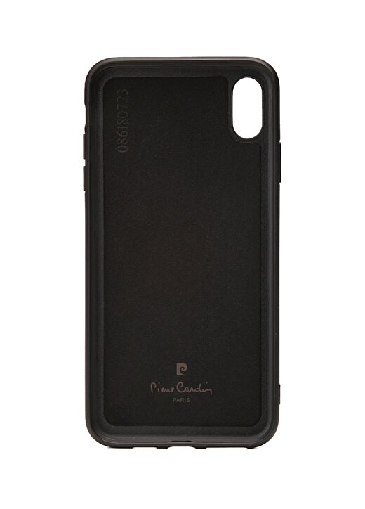 Pierre Cardin PCS-S03 Iphone XR (6.1) Bordo Deri Arka Kapak Yan Silikon Standlı Telefon Aksesuarı 2