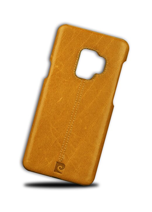Pierre Cardin PCL-P03 Galaxy S9 Taba Klasik Deri Arka Kapak Telefon Aksesuarı 1