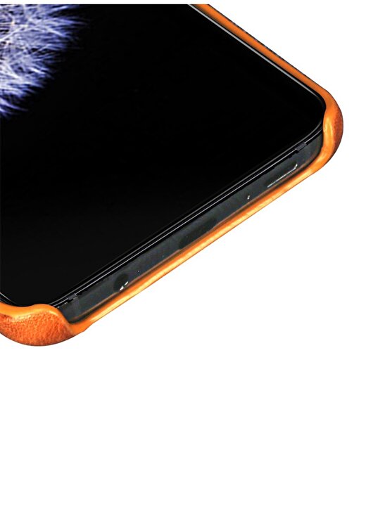 Pierre Cardin PCL-P03 Galaxy S9 Taba Klasik Deri Arka Kapak Telefon Aksesuarı 4