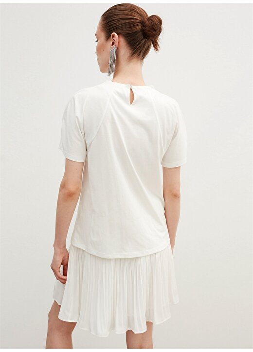 İpekyol Basic Beyaz Bluz 4