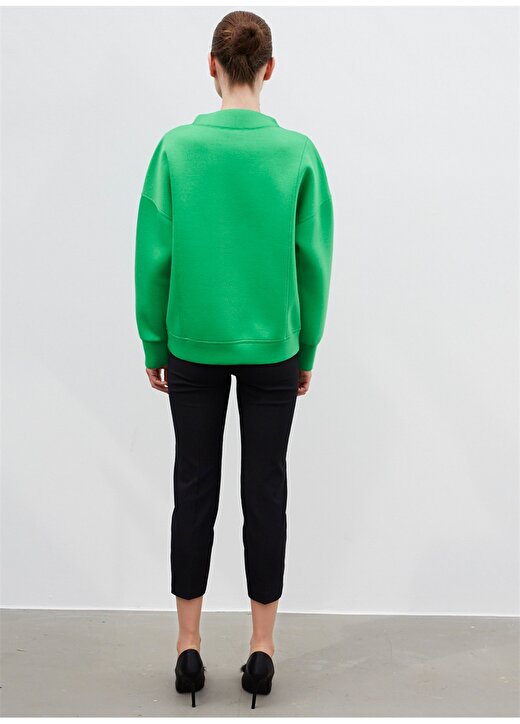 İpekyol Scuba Yeşil Sweatshirt 4