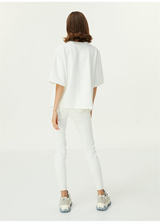 Twist Beyaz Bluz 4
