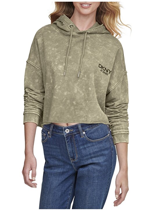 Dkny Jeans Logolu Sweatshirt 1