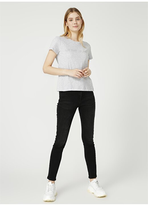 DKNY Jeans Logolu Kısa Kollu T-Shirt 2