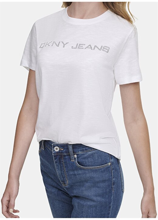 Dkny Jeans Logolu Kısa Kollu T-Shirt 2