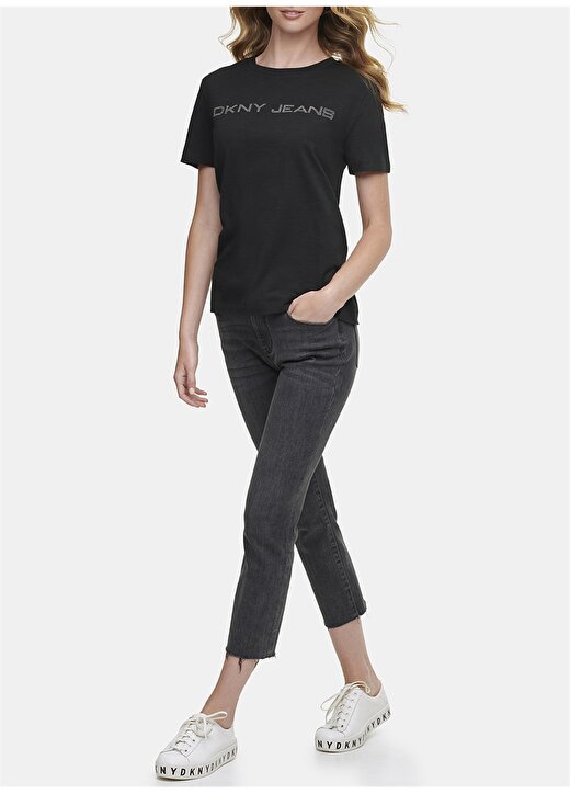 Dkny Jeans Logolu Kısa Kollu T-Shirt 2