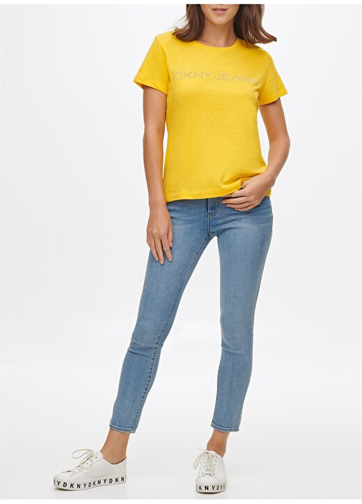 Dkny Jeans Logolu Kısa Kollu T-Shirt 1