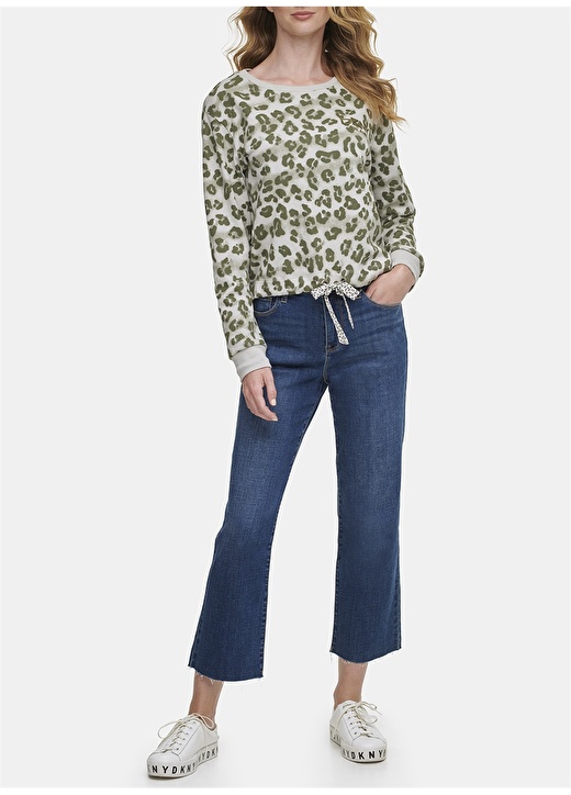 Dkny Jeans Leoparlı Sweatshirt 2