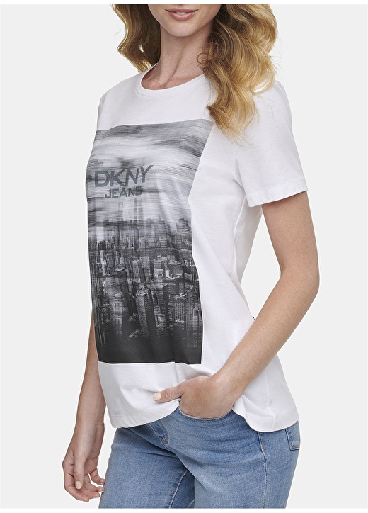 Dkny Jeans Baskılı T-Shirt 2