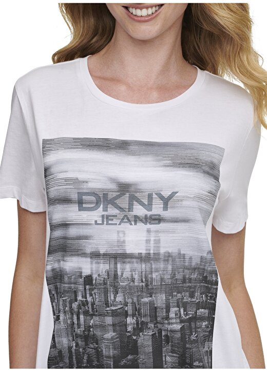 Dkny Jeans Baskılı T-Shirt 3