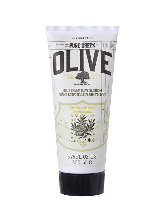 Korres Olive & Olive Blossom 200 Ml Vücut Nemlendirici 1