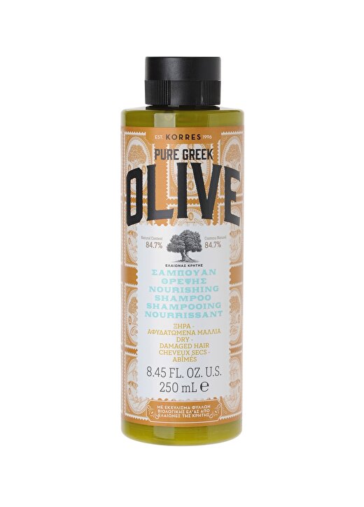 Korres Olive Nourishing 250 Ml Şampuan 1