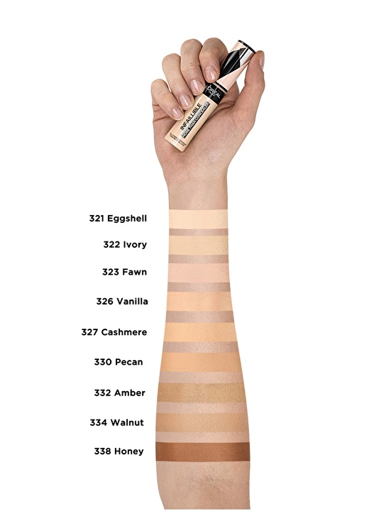 L'oréal Paris Infaillible Tüm Yüze Uygulanabilir Kapatıcı - 338 Honey 3