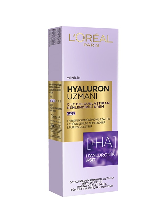 L'oréal Paris Hyaluron Uzmanı Cilt Dolgunlaştıran Nemlendirici Göz Kremi 2