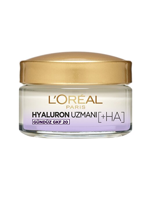 L'oréal Paris Hyaluron Uzmanı Cilt Dolgunlaştıran Nemlendirici Krem GKF 20 3