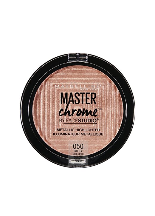 Maybelline Master Chrome Metalik - 050 Molten Rose Aydınlatıcı 1