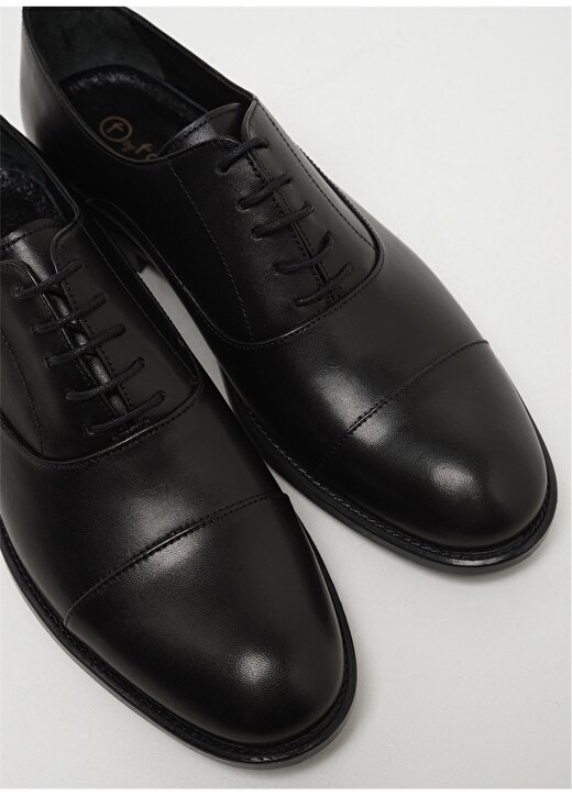 F By Fabrika Siyah Klasik Ayakkabı 4