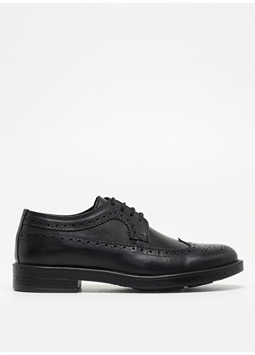 F By Fabrika Siyah Antik Klasik Ayakkabı 1