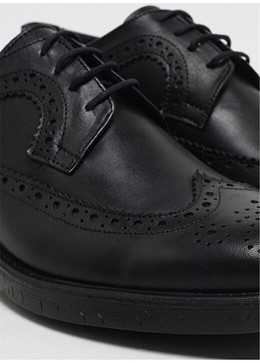 F By Fabrika Siyah Antik Klasik Ayakkabı 3