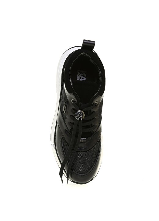 KARL LAGERFELD Siyah Kadın Sneaker AVENTUR Lux Lace 4