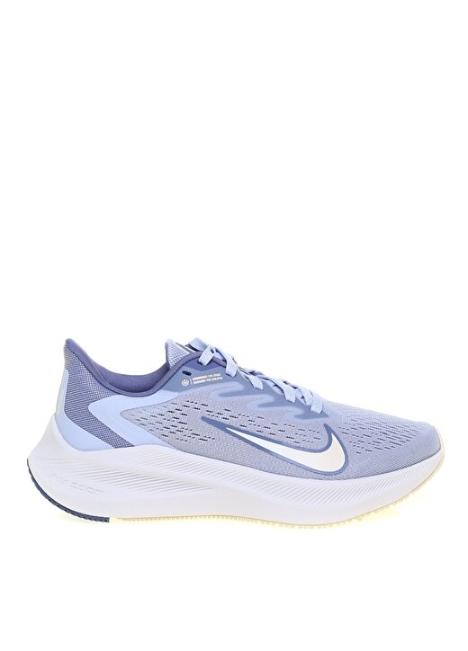 Nike CJ0302-007 Zoom Winflo 7 Mavi Kadın Koşu Ayakkabısı 1